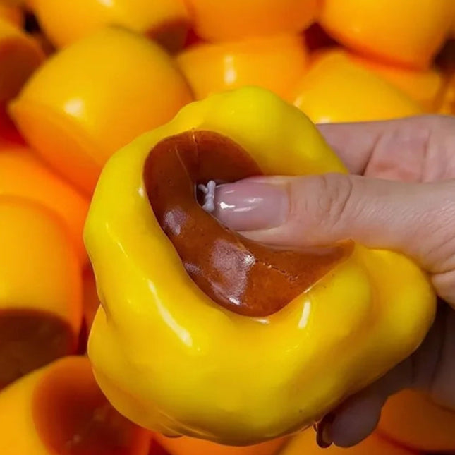 Crunchy pudding squishy