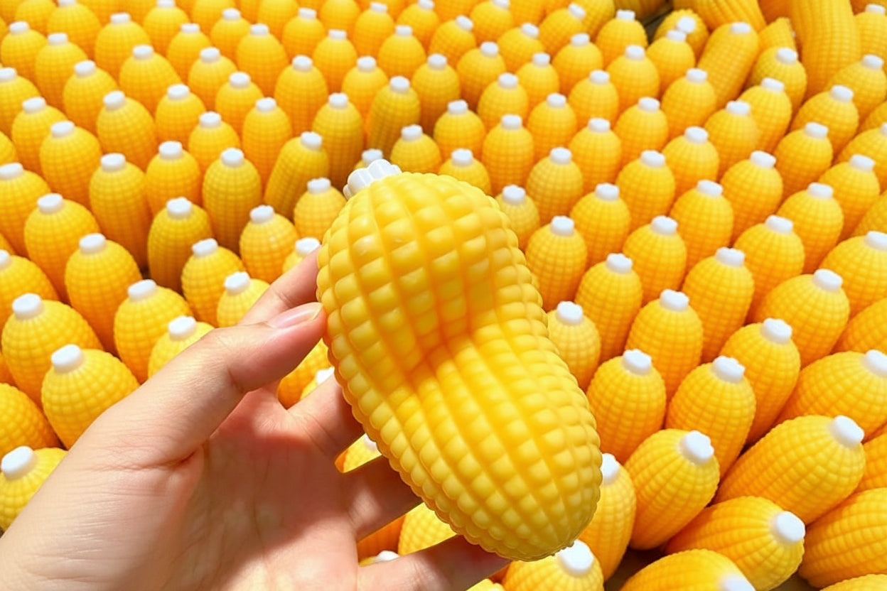 Crunchy moldable corn squishy✨🌽